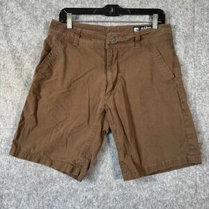 Kuhl Shorts Mens 32 Brown Outdoor Hiking Lightweight Canvas Casual‎ Pocket Gorp